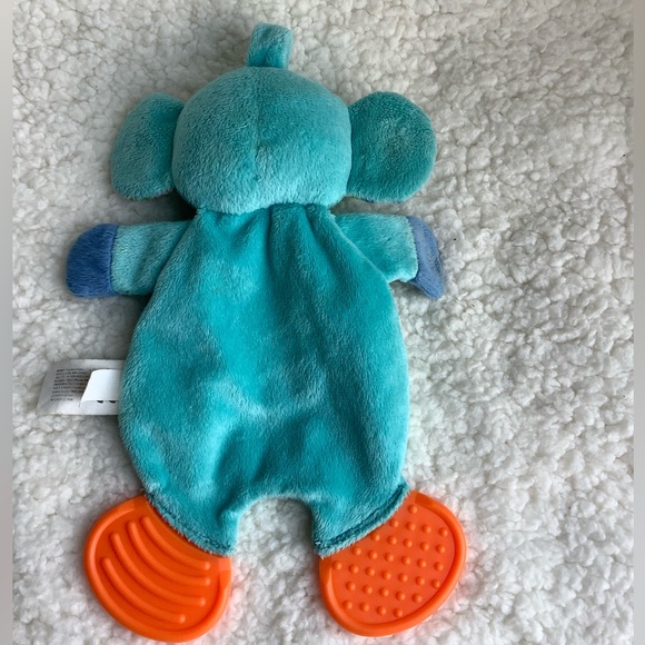 Manhattan Toy Teether Plush Stuffed Animal Elephant Discontinued - Picture 2 of 2